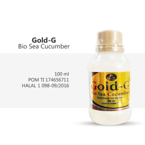Jelly Gamat Gold G 100ml - Bantu Regenerasi Sel & Pengobatan Pasca Operasi