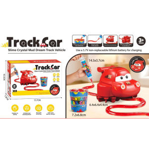 【SG Stock】DIY Track‑Drawing Race Car Toy Creative Slime Rail Racing Game Set
