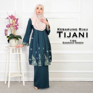 Kebarung Riau TIJANI 14.0 by RafandaNur Kebarung dengan hiasan sulaman ( Saiz S - 3XL )