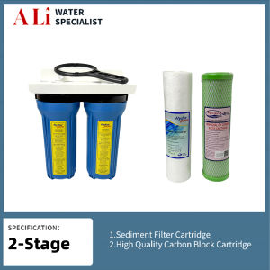 Hydropure 2/3/4 Stage 10 inch Deep Well Water Filter housing Complete Set WITH FILTER FOR EACH STAGE