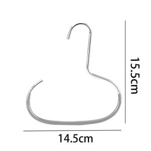 Zebina  Multifunctional hook hangerModern Minimalist Metal Ring Hook for Home Organization and Storage