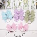 40Pcs Baby Girls 3.5'' Boutique Grosgrain Ribbon Hair Bows Elastic Hair Ties Ponytail Holder Hair Bands in Pairs for Girls Toddlers Kids Children Teens. 