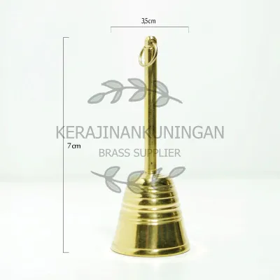Lonceng Tangkai Lonceng Bel Lonceng Panggil Kuningan Mini Lonceng Es Krim