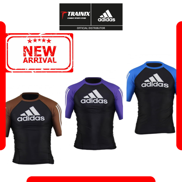 ADIDAS IBJJF RASH GUARD SHORT SLEEVES (adiIBJJFR01) Ibjjf