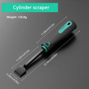 SEAMETAL Car Gasket Scraper Rust Residue And Buildup Cleaning Blade Car Cylinder Scraper Cleaning Tool Extended Reach Handle