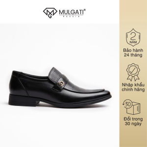 Giày tây nam MULGATI Dandy không dây vân da rắn - N52515