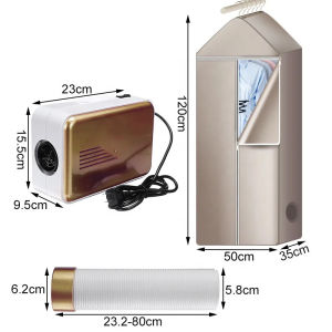 Electric Clothes Dryer Portable Cloth Drying Machine Hang Dryer Machine Warm Air Dryer Waterproof Dryer In Addition To Mites Household Quick Dry