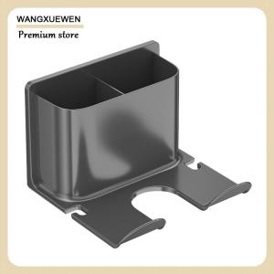 [COD] New Hair Dryer Holder Hair Straightener Stand Nail Free Shelves For Wall Room Bathroom Storage Rack Shelf Bathroom Accessories