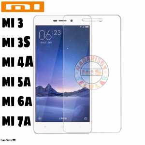 ANTI GORES KACA BENING XIAOMI REDMI 3 / 3S / 4A / 4X / 5A / 6A / 7A TEMPERED GLASS / TERLARIS/MURAH