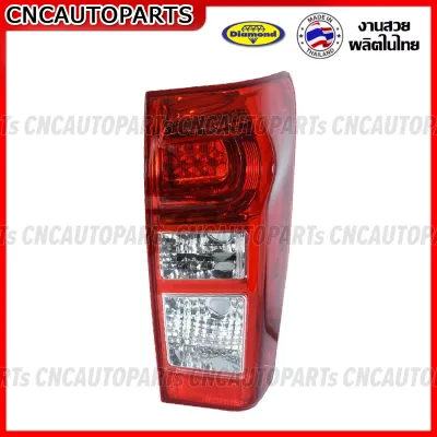 (ตราเพชรแท้) ไฟท้าย ISUZU D-MAX ALL NEW ปี 2012 2013 2014 2015 2016 2017 2018 2019 1.9 BLUE POWER LED DAYLIGHT - ดีแม็ก บลู ยูโร5 ข้างซ้าย/ข้างขวา