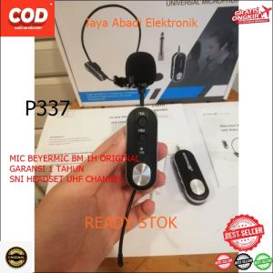 P337 MIC BEYERMIC BM 1H ORIGINAL GARANSI 1 TAHUN SNI HEADSET UHF CHANNEL BISA GANTI FREKUENSI CAS C