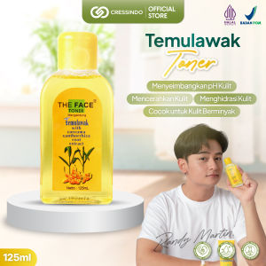 THE FACE Temulawak Toner 125ml With Allantoin and Glutathione - Melembabkan & Mencerahkan Kulit Wajah