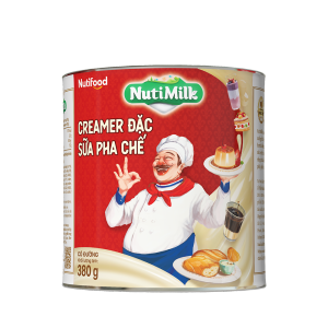 Creamer đặc Sữa pha chế có đường Nuti 380g SDX01- Thương hiệu NUTIFOOD