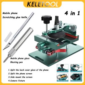 4IN1 multifunctional fixture for mobile phone heating non removable screen separation fixture back cover 2-in-1 fixture