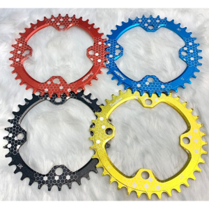 Chain ring Lunje 104BCD Oval/Round Narrow Wide Chainring MTB bicycle 32T 34T 36T 38T crankset Tooth chain ring