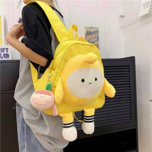 Balo mini vải canvas cho bé đi học mầm hoạ tiết dễ thương