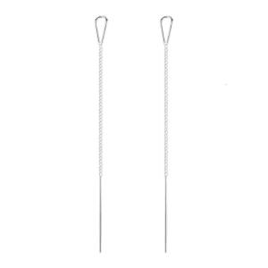 Luxury Waterdrop Ear Threads For Women Elegant Allergy Resistant Ear With Elegant Shine