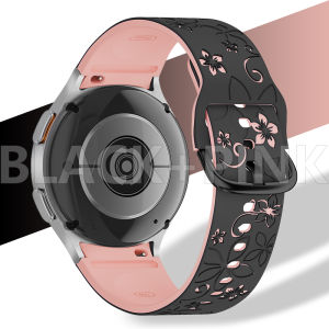 Cho Samsung Galaxy Đồng Hồ 7 Fe 6 4 Cổ Điển 5 Pro Không Có Khoảng Cách dây đeo silicon 40Mm 44Mm 42Mm 46Mm 47Mm 43 Vòng Đeo Tay Galaxy Đồng Hồ 7 Ban Nhạc