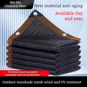 Sun Resistant Weatherproof Mesh Shade Sun Shade Net With Encryption And Thickened Uv-Resistant Heat-Resistant Shade Net