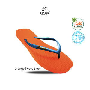 Sanduc Getah SR Perempuan Mix & Match Selipar Orange Warna Oren 6 warna