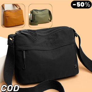 YOOXI กระเป๋าข้ามหลายช่อง กระเป๋าไหล่แฟชั่นสตรี กระเป๋าไหล่กันน้ำ กระเป๋าไหล่สตรี กระเป๋าสบายใจ