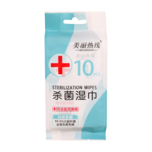 100% Natural Mini Disposable Push Down Cleaning Wet Tissue Magical Wet Wipes Daily Single Use Disposable Wipe Hand Pop Up Wet Wipes 一次性湿纸巾