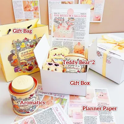 SG Specool® Scented Candle Gift Set Butterbear‌ Fragrance Gift Box Birthday Gift For Girls / Friends