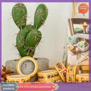 Graceful Creative Fishing Rod Rune Paper Tape Tear Seal Decorative Tape Cane Sticker DIY Crafts Washi Tapes Gift Wrapping Journal Vintage