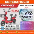 Sepeda Listrik GENIO ATTURA G1 BY UNITED 350 Watt Electric E Bike. 