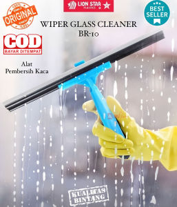 ( BISA COD ) PROMO LION STAR BR-10 WIPER GLASS CLEANER ALAT PEMBERSIH KACA MULTIFUNGSI SERBAGUNA / PENGGOSOK KACA / WIPER PEMBERSIH JENDELA