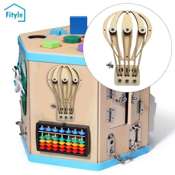 Fityle Toddler Busy Board Wooden for Basic Life Skill Brain Development  Educational Lazada PH