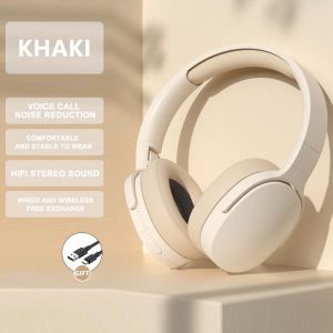 P2961 Bluetooth Wireless Foldable Headphone Noise Cancelling Insensitive Delay with Microphone