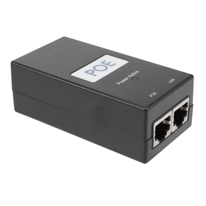 Q8[VJH Store] Exclusive0.5A Desktop POE Power Injector Ethernet Adapter ...