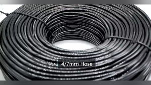 5/10/15/20/25M Watering Hose 4/7mm PVC Micro Drip Irrigation Tube Plants Flower Sprinkler Pipe Garden Hose Greenhouse Irrigating System