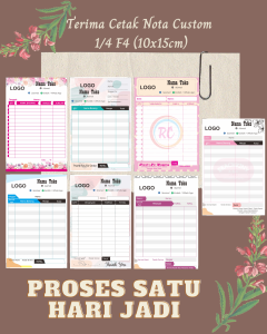 nota 3ply 1/4 f4 custom full collor