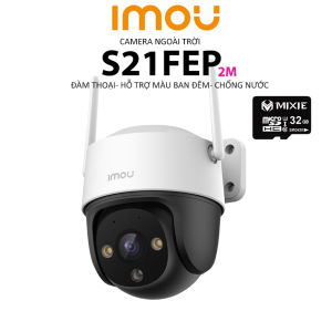 Camera IMOU PTZ S21FEP 2M 1080p - Thu Âm- Đàm Thoại 2 Chiều- Ban Đêm Có Màu- Góc Nhìn Siêu Rộng - Wifi Ngoài Trời Chính Hãng