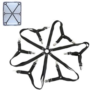 Household Bedding Holder Slip-Resistant Straps Mattress Clip Bed Holder Elastic Sheets Fastener Mattres