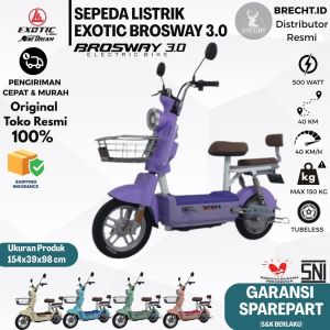 Sepeda Listrik Exotic Brosway 3.0