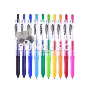 Zebra Kokoro Gel Pen Color 0.5mm / Pulpen Gel Warna 0.5 Lucu Murah Berkualitas