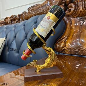 Giá Đựng Vang Cá Chép Tân Cổ Điển GR39