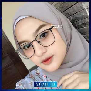 NEW Kacamata Lensa Antiradiasi Minus Photocromic Pria Wanita Vintage Korean Style