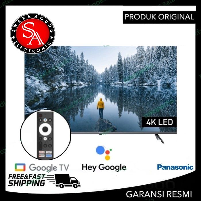 Led UHD 4K Google TV 50 Inch Panasonic Type 50NX600 Android