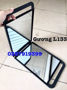 Barber Gương Soi Gáy 2 Mặt L133 - Gương Xốp Chống Va Đập - Kích Thước 41x255cm - Gương Soi Gáy Cao Cấp Cho Salon Tóc