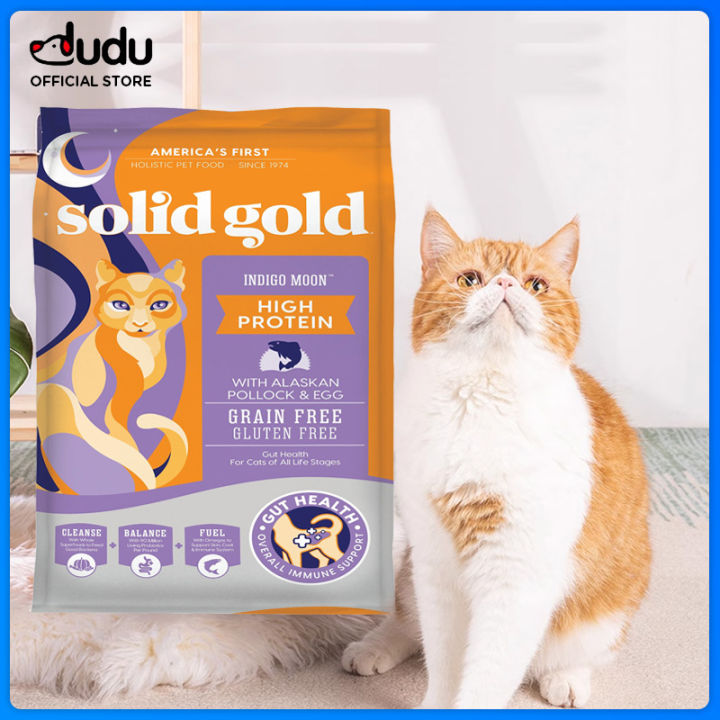 Solid Gold Dry Cat Food with Digestive Probiotics for Cats with