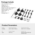 SmallRig Camera Suction Cup Mount Adjustable Professional Gripper Car Mount Stabilizer for Gopro DSLR Camera Vehicle Shooting 3565B. 