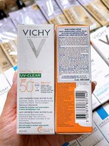 Kem Chống Nắng Vichy UV-Clear Anti-Imperfections Dành Cho Da Dầu Mụn 40ml
