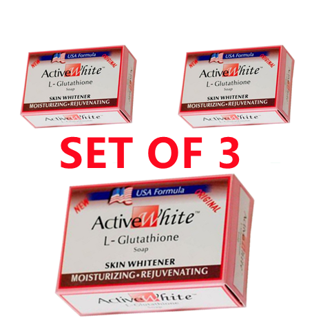 V&S 3Pcs Active White L-Glutathione Soap | Lazada PH
