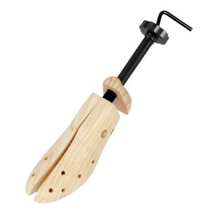 JIJI.SG Elvio Wooden Shoe Stretcher w 4pieces Removable Pressure Plugs