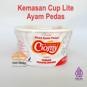 CIOMY Cuanki Cheese Ayam Pedas Kari Keju Instan Kemasan Cup Reguler Lite & Pouch