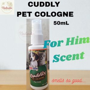 CUDDLY PET COLOGNE 50ML (For Dogs and Cats)
